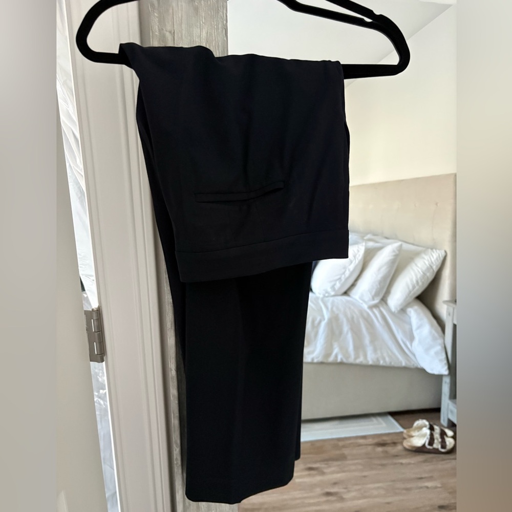 Ann Taylor Navy Tailored Dress Trousers